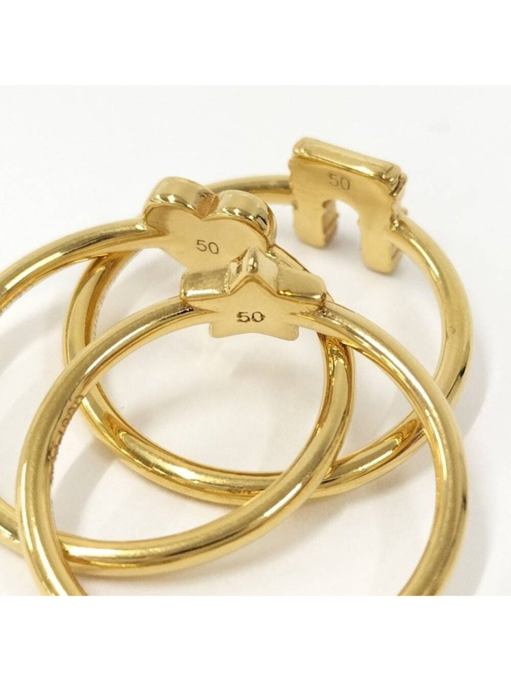 Celine Ring Star Heart Arc de Triomphe Plated - Picture 7 of 11
